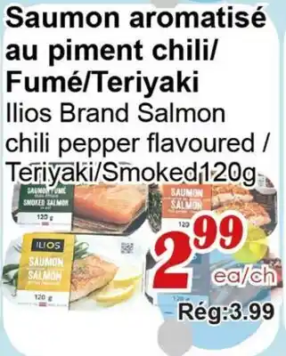 Marche C&T Saumon aromatisé au piment chili/ Fumé/Teriyaki offer