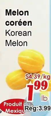 Marche C&T Melon coréen offer