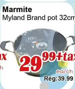 Marche C&T Marmite Myland Brand pot 32cm offer