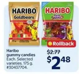 Walmart Haribo gummy candies offer