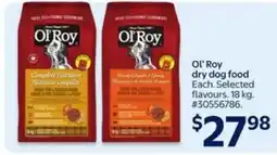 Walmart Ol' Roy dry dog food offer