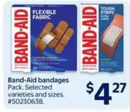 Walmart Band-Aid bandages offer