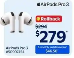 Walmart AirPods Pro3 offer