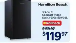 Walmart Hamilton Beach offer