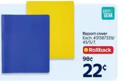 Walmart Report cover offer