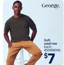 Walmart Soft wash tee offer