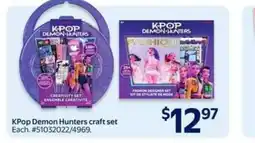 Walmart KPop Demon Hunters craft set offer