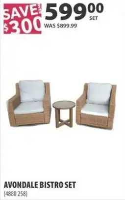 Co-op Avondale bistro set offer