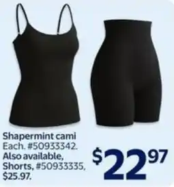 Walmart Shapermint cami offer