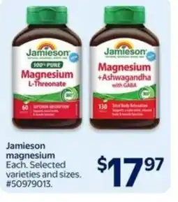 Walmart Jamieson magnesium offer