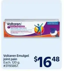 Walmart Voltaren Emulgel joint pain offer