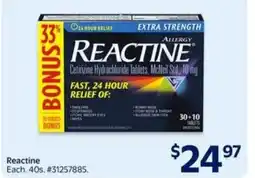 Walmart Reactine offer