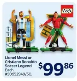 Walmart Lionel Messi or Cristiano Ronaldo Soccer Legend offer