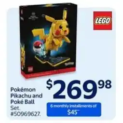 Walmart Pokémon Pikachu and Poké Ball offer