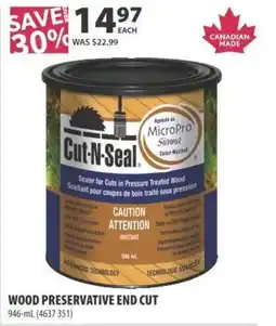 Co-op Wood preservative end cut offer