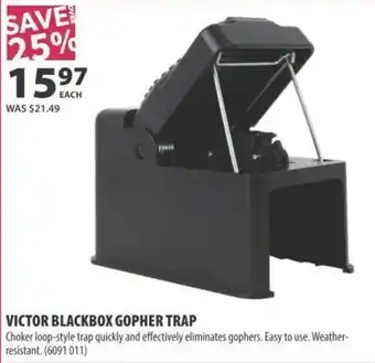 Co-op Victor blackbox gopher trap offer