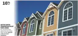 Co-op Mitten sentry premium dutchlap vinyl siding offer
