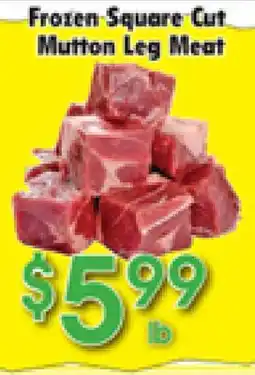 Danforth Food Market Frozen Square Cut Mutton Leg Meat offer