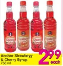 Danforth Food Market Anchor Strawberry & Cherry Syrup offer