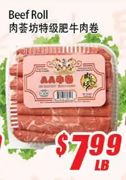 WinCo Food Mart Beef Roll offer