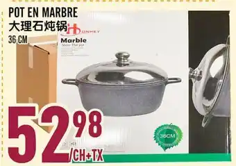 Marché Lian Tai POT EN MARBRE offer