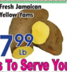 Danforth Food Market Fresh Jamalkan Yellow Yams offer