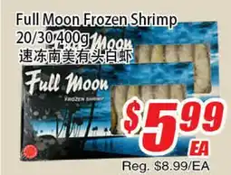 WinCo Food Mart Full Moon Frozen Shrimp offer
