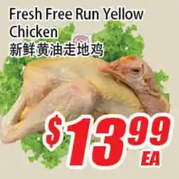 WinCo Food Mart Fresh Free Run Yellow Chicken offer
