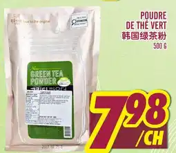 Marché Lian Tai POUDRE DE THÉ VERT offer
