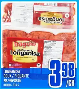 Marché Lian Tai LONGANISA DOUX / PIQUANTE offer