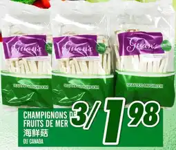 Marché Lian Tai CHAMPIGNONS DE FRUITS DE MER offer