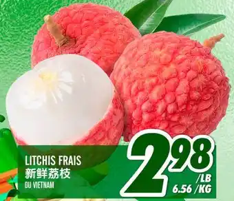 Marché Lian Tai LITCHIS FRAIS offer