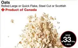 Bulk Barn Oats offer