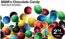 Bulk Barn M&M's Chocolate Candy offer