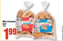 Bonanza Mini croissants offer