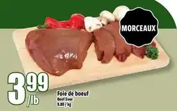 Bonanza Foie de bœuf offer