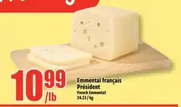 Bonanza Emmental français Président offer