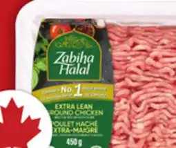 Food Basics LIFE SMART OR ZABIHA HALAL EXTRA LEAN GROUND CHICKEN offer
