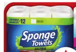 Food Basics CASHMERE BATHROOM TISSUE 24 = 48'S SPONGE TOWELS ULTRA PAPER TOWELS 6 = 12'S offer