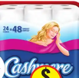 Food Basics CASHMERE BATHROOM TISSUE OR SINGLE'S ULTRA PAPER TOWELS OR SCOTTIES FACIAL TISSUE offer