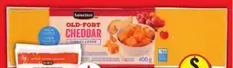 Food Basics SELECTION OLD-FORT CHEDDAR offer