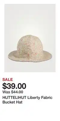 Holt Renfrew HUTTELIHUT Liberty Fabric Bucket Hat offer