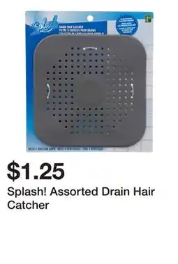 Dollarama Splash! Assorted Drain Hair Catcher offer