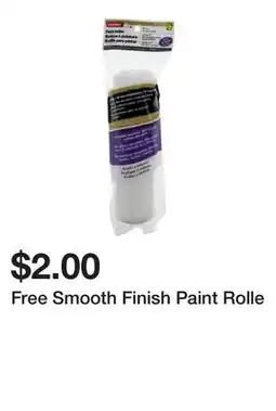 Dollarama Free Smooth Finish Paint Rolle offer
