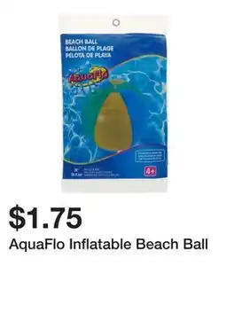 Dollarama AquaFlo Inflatable Beach Ball offer