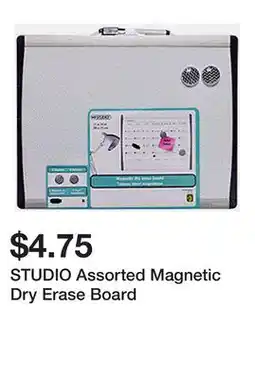 Dollarama STUDIO Assorted Magnetic Dry Erase Board offer