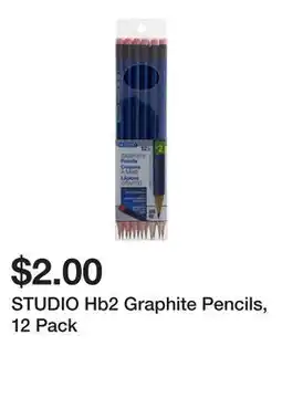 Dollarama STUDIO Hb2 Graphite Pencils offer