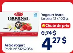 Walmart Astro yogurt offer