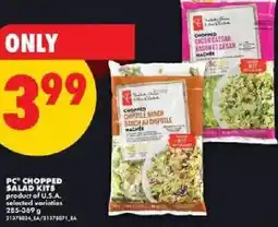 No Frills Pc chopped salad kits offer