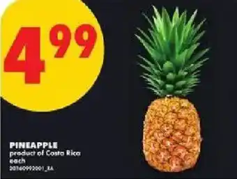 No Frills Pineapple offer